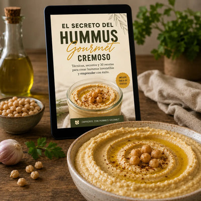 El Secreto del Hummus Gourmet Cremoso